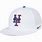 White Mets Hat