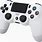 White PlayStation 4 Controller