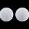 White Round Pill Imprint