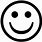 White Smiling Face Emoji