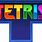 White Tetris Logo