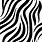 White and Black Zebra Pattern Circle