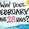 Why Is February 28 Days