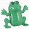 Wind Up Frog Toy