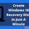 Windows Recovery Disk