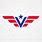 Winged V Logo