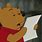 Winnie the Pooh Reading Paper