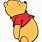 Winnie the Pooh Side Profile
