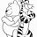 Winnie the Pooh and Tigger Coloring Pages
