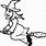 Witches Clip Art Black and White