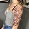Woman Arm Tattoo Sleeve