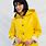 Women's Yellow Raincoat