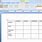 Word Document Table Template