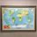 World Map Picture Frame