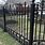 Wrought Iron Fence Colors