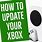 Xbox Series X Update