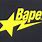 Yellow BAPE Logo