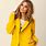 Yellow Coat Women