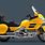 Yellow Honda Motorcycle