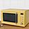 Yellow Microwave Oven