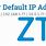 ZTE Router IP