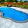 Zero-Entry Fiberglass Pool