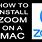 Zoom App Mac