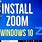 Zoom Download for PC Windows 10