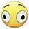 Zoomed in Blush Emoji