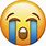 iOS Crying Emoji