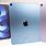 iPad with Purple and Blue