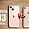 iPhone 13 Mini vs iPhone 8 Size