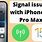 iPhone 13 Pro Max Signal Indicator