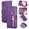 iPhone 14 Plus Purple Wallet