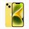 iPhone 14 Yellow PNG
