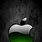 iPhone Apple Logo Wallpaper Green
