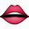 iPhone Lips. Emoji
