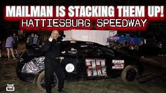 Hard Racing in Lap Traffic at Hattiesburg Speedway!