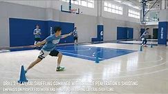 Defensive stance and defensive slides in basketball (episode 11 training drills)