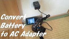 Convert AAA Battery to AC Adapter