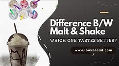 Whats the Difference between a Malt and a Shake? Which One Tastes Better?