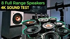 SUPERTEST - 8 Diy Full Range Speakers That Will Blow Your Mind!