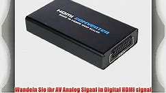 Scart zu HDMI Adapter  720p und 1080p Konverter zum umwandeln von Analog zu Digital CM3-NW-013