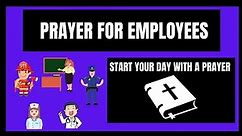 Prayer for Employees.