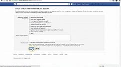 How to Deactivate Facebook Account?/How to Delete Facebook Account Permanently?