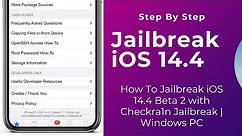 Jailbreak iOS 14.4 With Windows Computer Full Tutorial (Checkra1n For Windows PC)