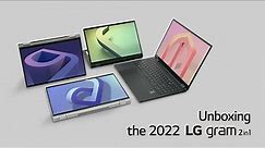 2022 LG gram 2in1 : Official Unboxing | LG
