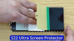 Samsung Galaxy S22 Ultra Screen Protector Step By Step How To Installation Guide