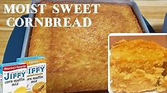 How To Make Delicious Sweet & Moist Cornbread | Jiffy Mix Cornbread Recipe