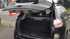 Ouverture électrique du coffre sur le Nissan X-TRAIL 2014